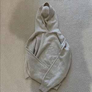 Women’s Beige Sweater Hoodie